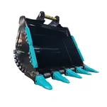 Cucharón para roca de excavadora de servicio pesado