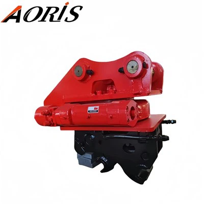 Acoplador rápido giratorio hidráulico de 360 ​​grados