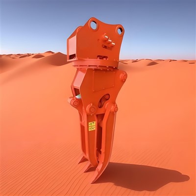 Agarre de horquilla de rotación hidráulica