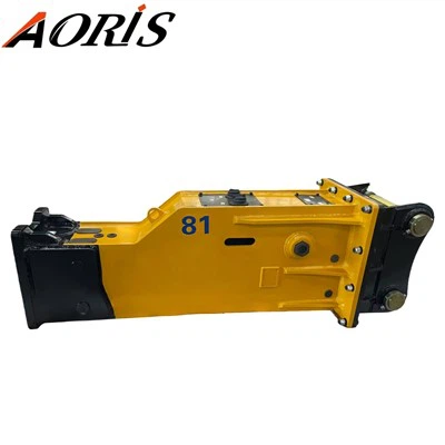 Martillo rompedor hidráulico silenciado para excavadora SB81